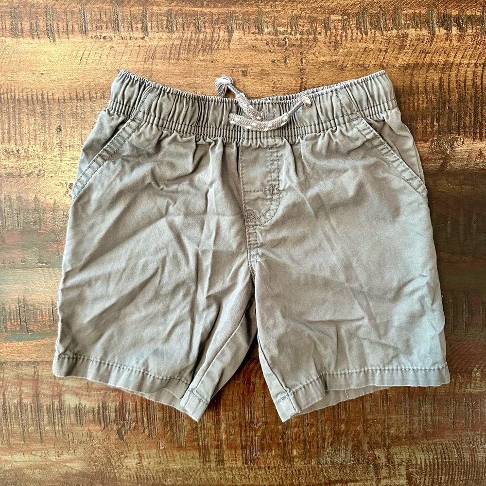 Cat & Jack Gray Elastic Shorts
